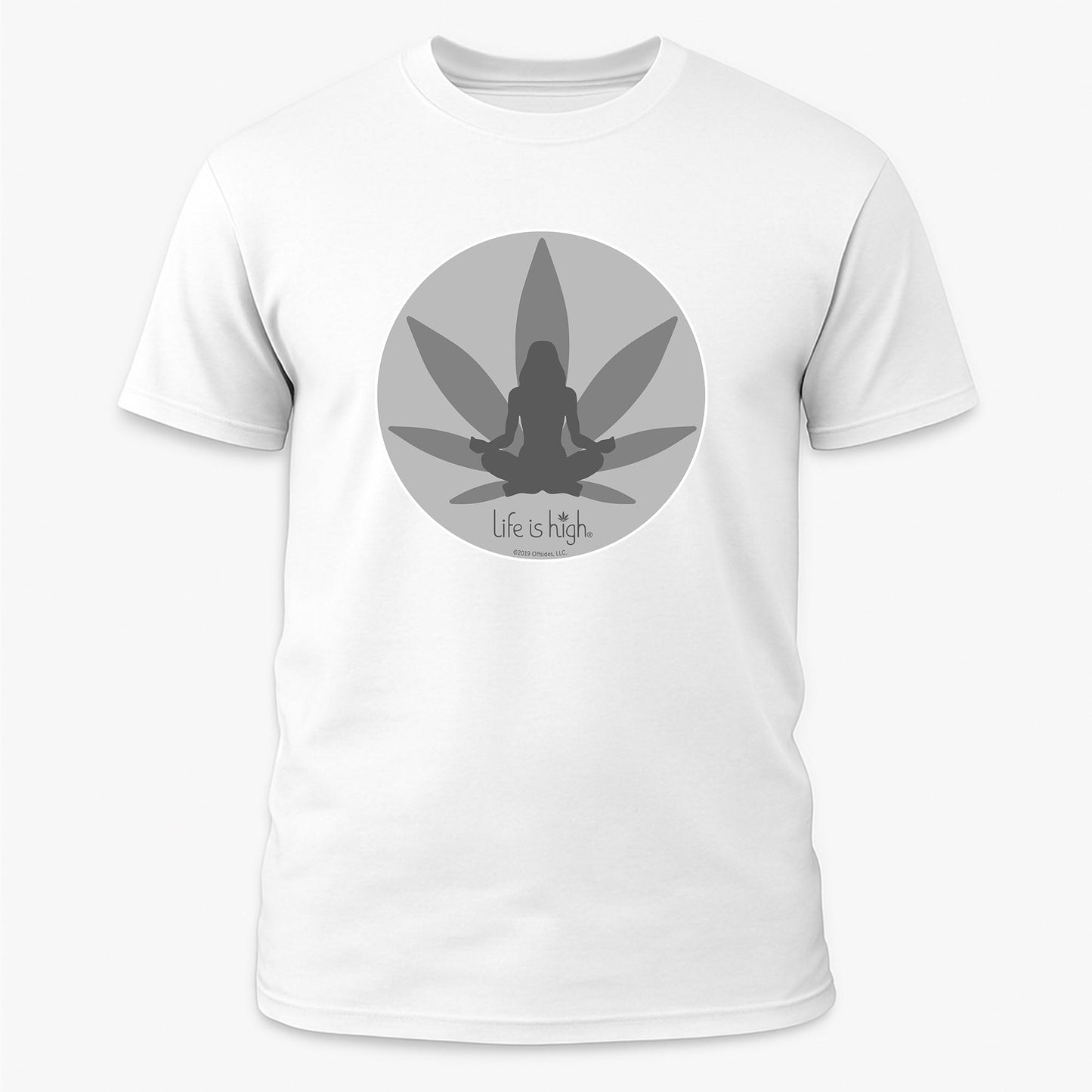 Lotus & Yoga Tee