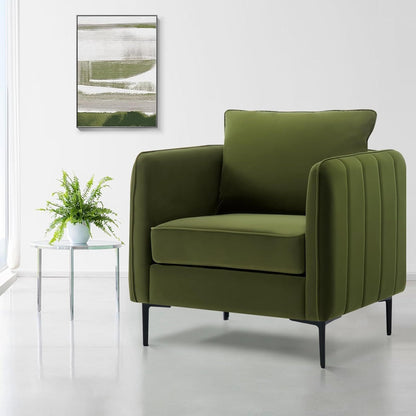 Accent Chair With Pillow For Living Room - Marijuana Mama
