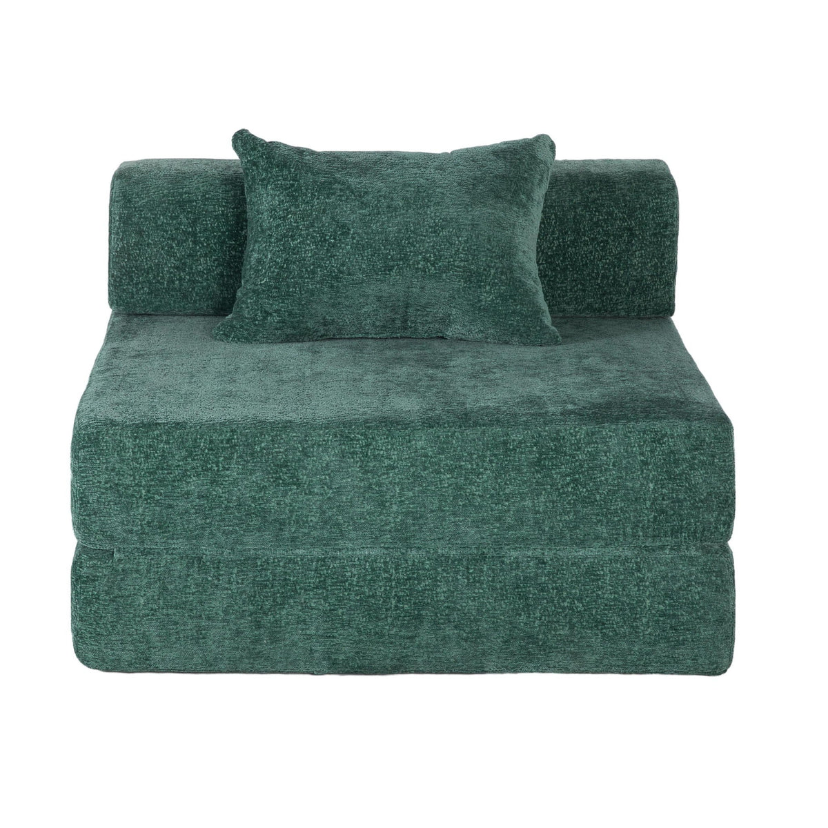 Convertible Floor Sofa Bed With Fixed Shape Frame For Living Room - Marijuana Mama