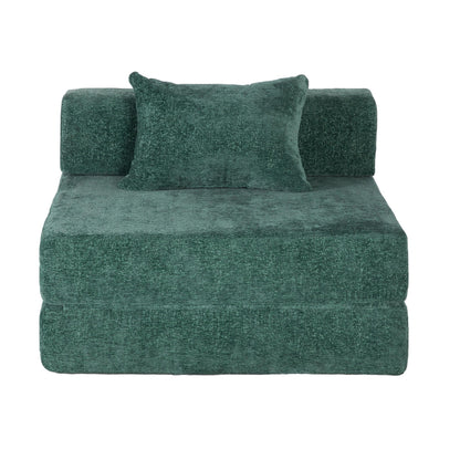 Convertible Floor Sofa Bed With Fixed Shape Frame For Living Room - Marijuana Mama