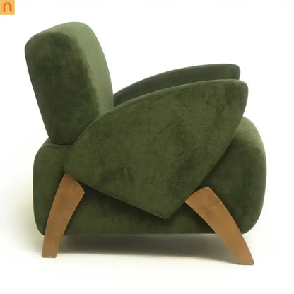 Green Velvet Accent Chair