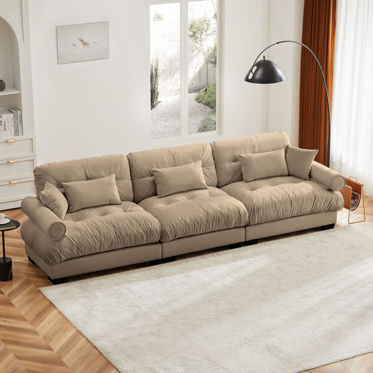 Modern Oversize Sofa With Cloud Like Comfort - Marijuana Mama