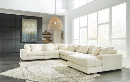 Lindyn - Sectional Sofa - Marijuana Mama