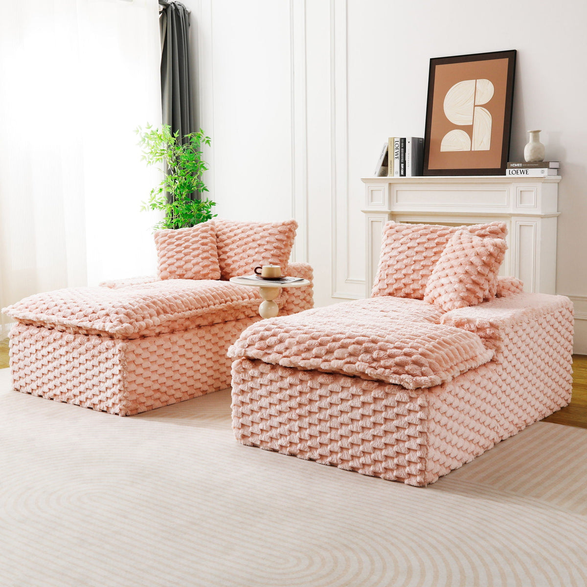 Double Chaise Lounge With Full Compressed Sponge - Marijuana Mama