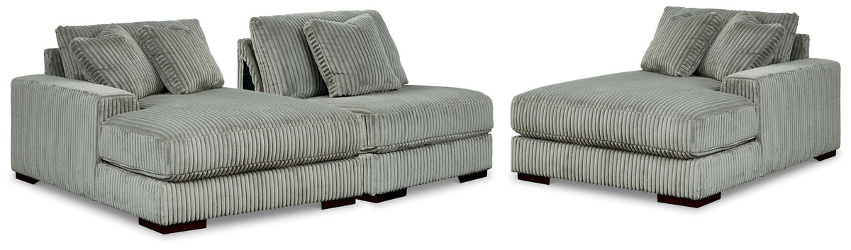 Lindyn - Sectional Sofa - Marijuana Mama