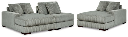 Lindyn - Sectional Sofa - Marijuana Mama