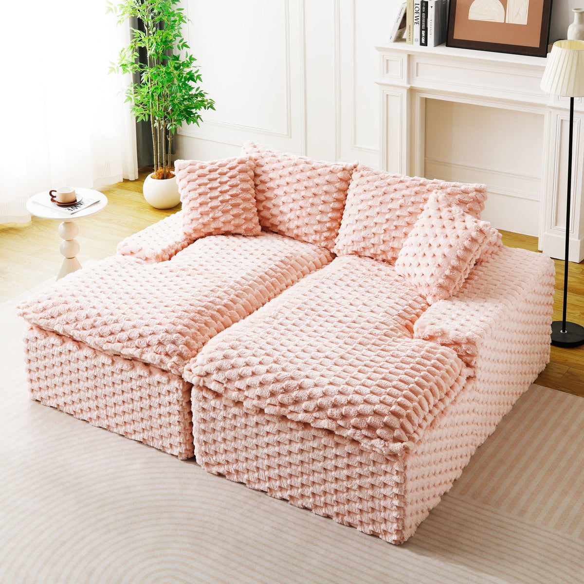 Double Chaise Lounge With Full Compressed Sponge - Marijuana Mama