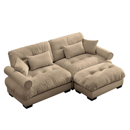 Modern Sectional Sofa With Ottoman - Marijuana Mama