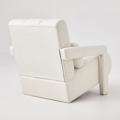 Modern Upholstered Accent Chair, Comfortable Fabric With A Pillow For Living Room - Marijuana Mama