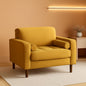 Mid Century Modern Oversized Corduroy Accent Chair