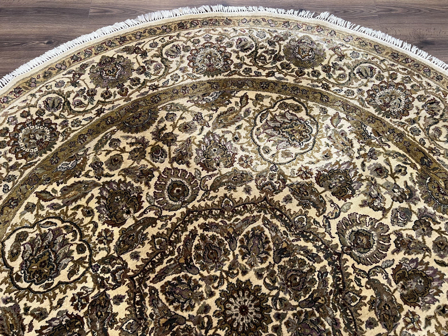 Round Indo Persian Rug 8x8 ft