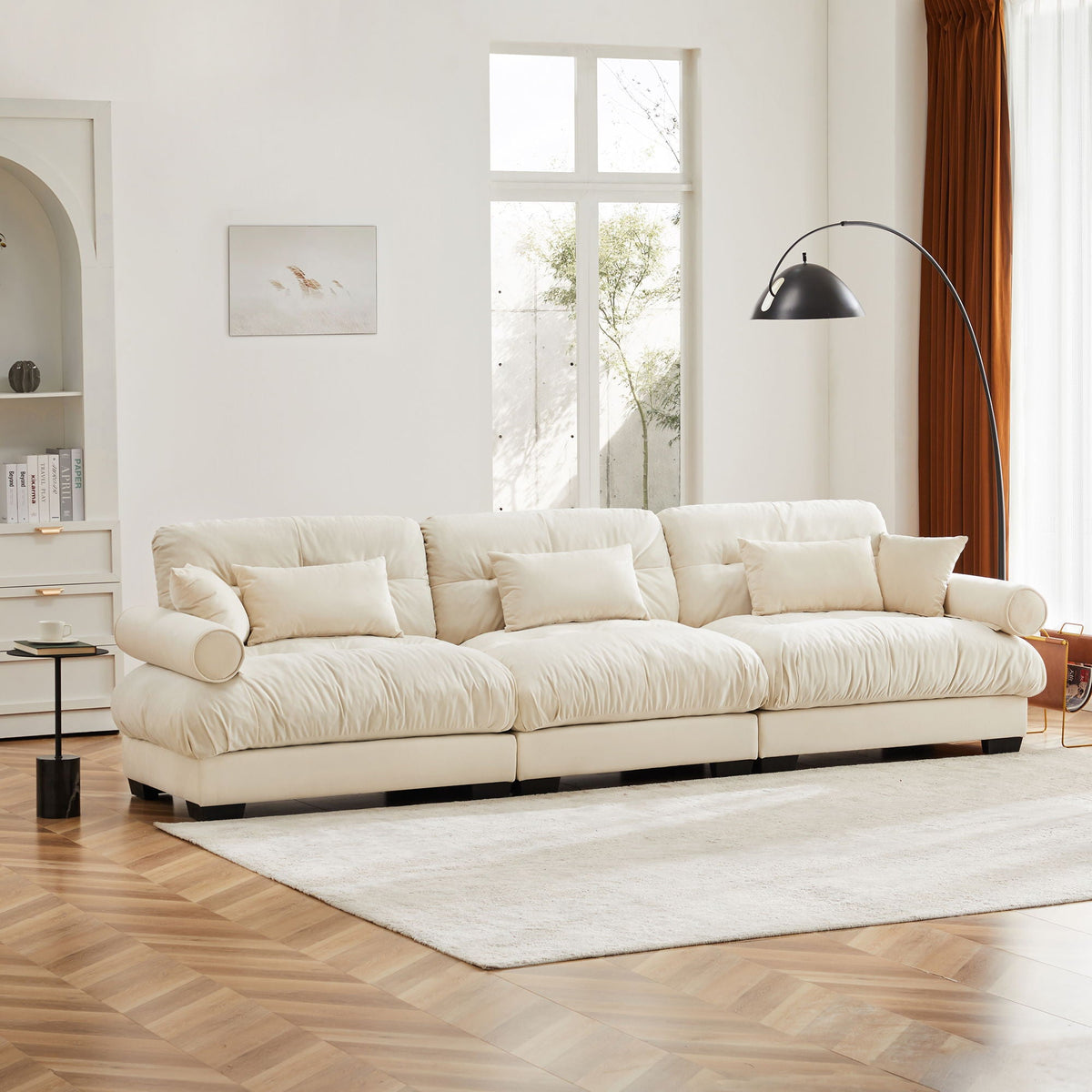 Modern Oversize Sofa With Cloud Like Comfort - Marijuana Mama