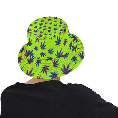 Weed Leaf Bucket Hat