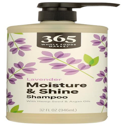 Whole Foods Market Moisture & Shine Shampoo With Hemp Seed & Argan Oil