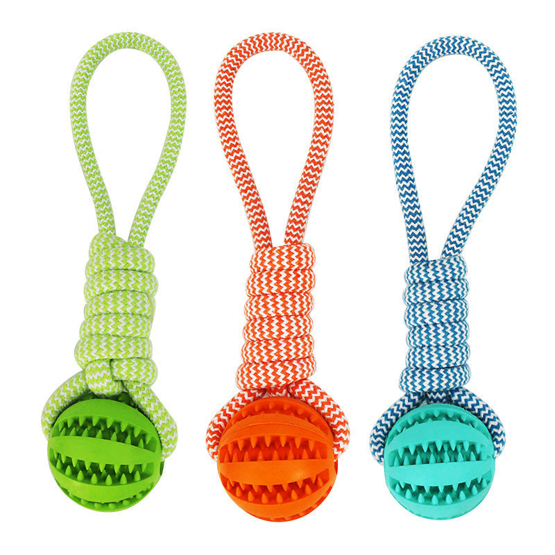 Treat Balls Interactive Hemp Rope for Dogs
