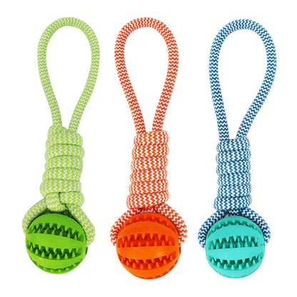 Treat Balls Interactive Hemp Rope for Dogs