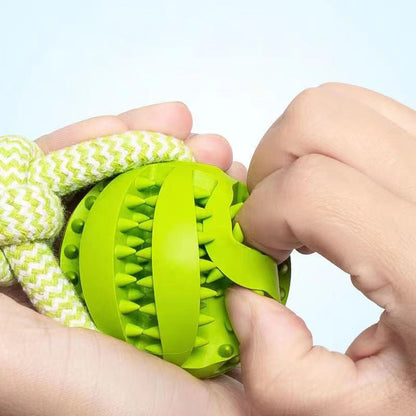 Treat Balls Interactive Hemp Rope for Dogs