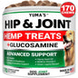 Hemp Hip & Joint Supplement for Dogs Glucosamine & MSM Joint Pain Relief