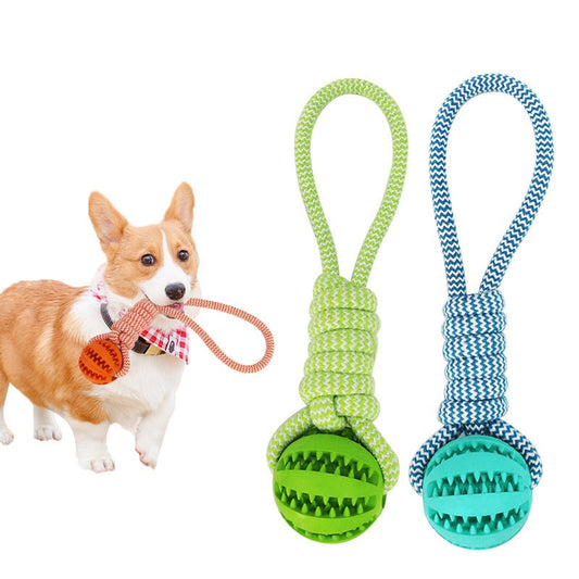 Treat Balls Interactive Hemp Rope for Dogs