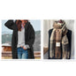 Women's Tweed Medium-length Trench Coat