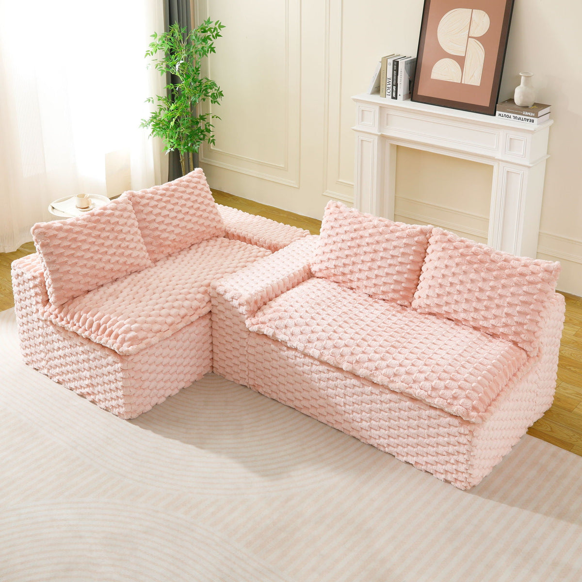 Multifunctional Sofa, Side-By-Side Or Facing Each Other - Marijuana Mama