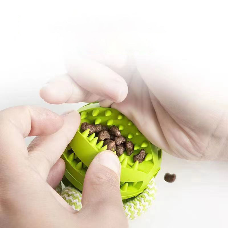 Treat Balls Interactive Hemp Rope for Dogs