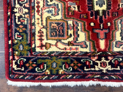 Vintage 1970s Indo Persian Heriz Runner Rug