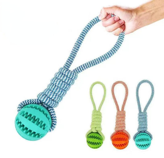 Treat Balls Interactive Hemp Rope for Dogs