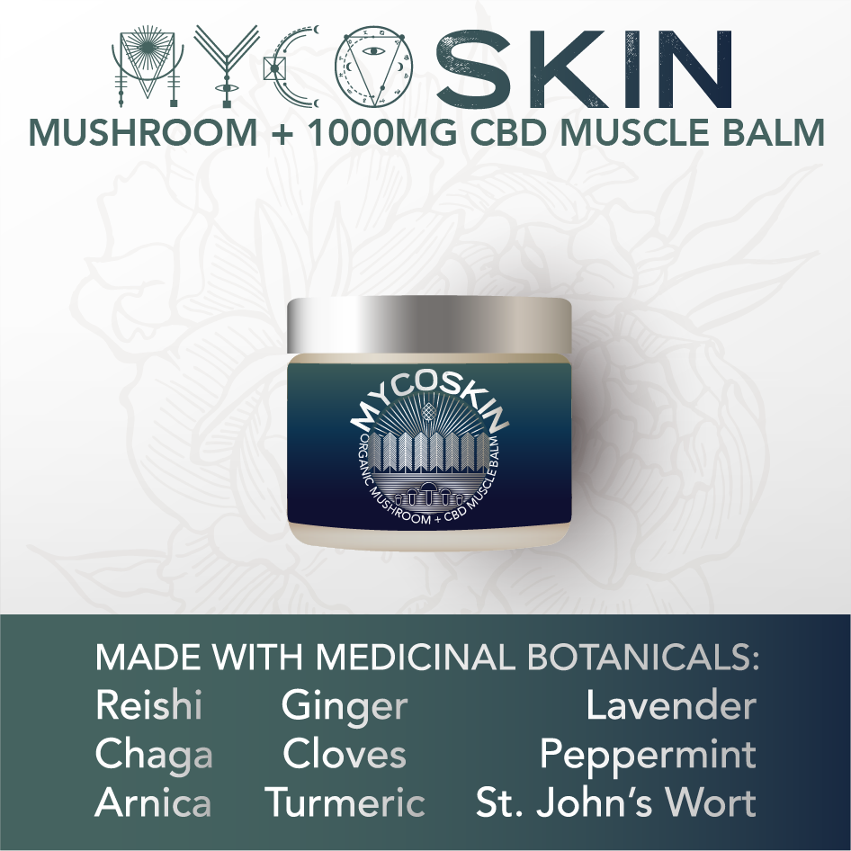 MycoSkin 1000mg CBD Muscle Recovery Balm