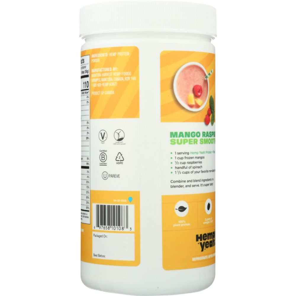 Hemp Yeah! Balanced Protein Fiber Unsweetened | 16 oz