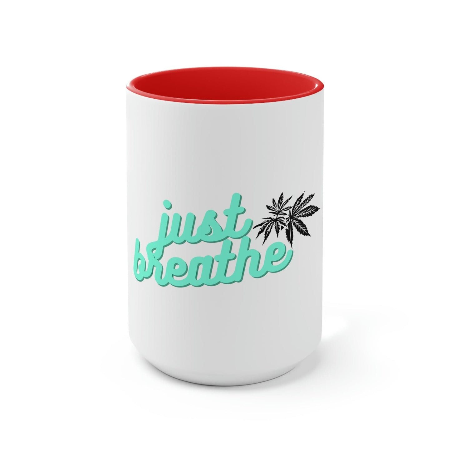 "Just Breathe" Cannabis Tea Mug