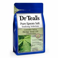 Dr Teal’s Pure Epsom Salt Soak, Hemp Seed Oil