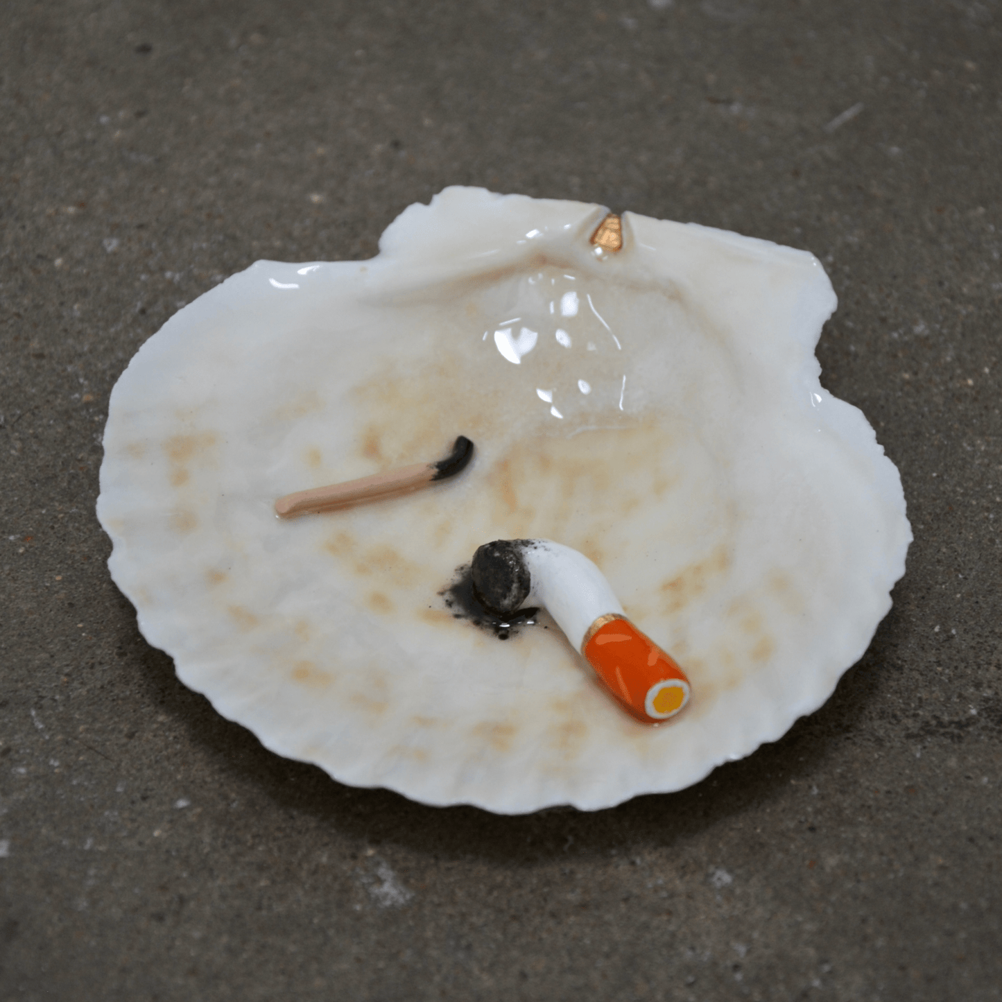 March Made In Shell Ashtray