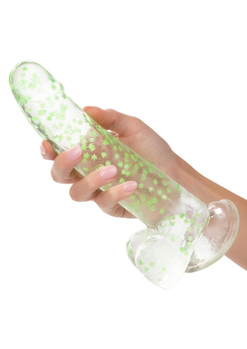 Glow In The Dark Weed Dildo