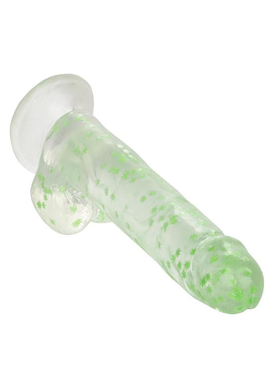 Glow In The Dark Weed Dildo