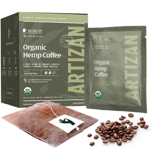 Organic Hemp Coffee Singles