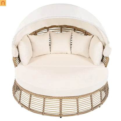 Chaise Lounge Canopy Round Daybed
