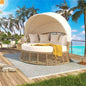 Chaise Lounge Canopy Round Daybed