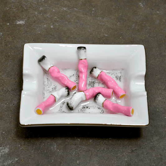 Pink Puffs Ashtray