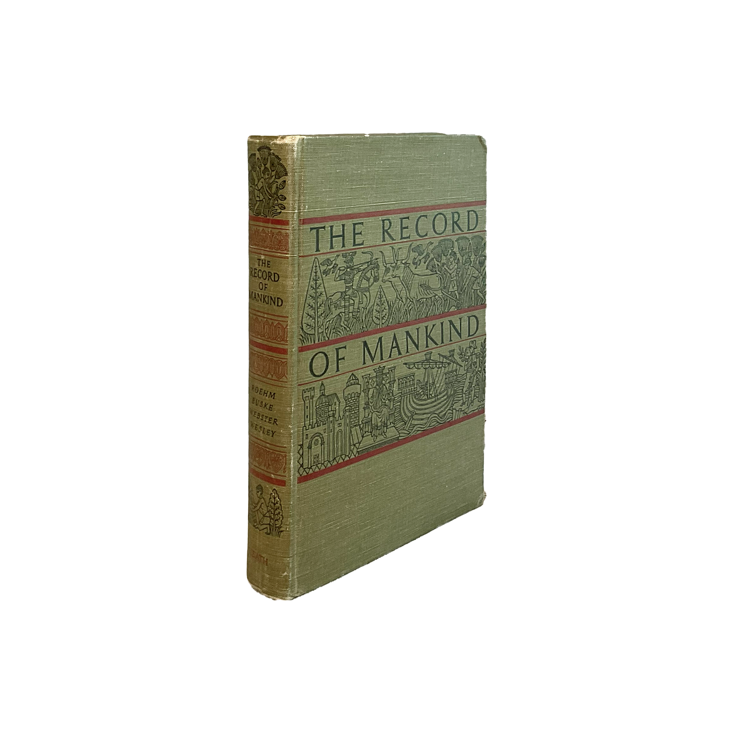 Vintage & Antique Books - Green