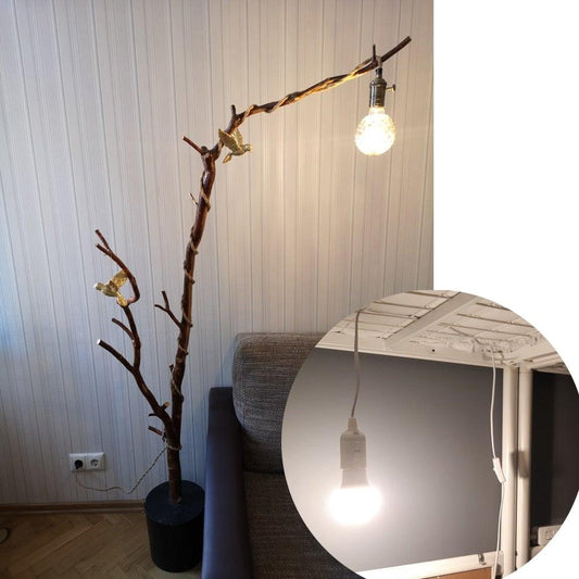 Retro Hemp Rope Braided Light