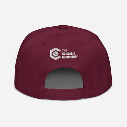 "Dopest Mom" Cannabis Snapback Hat