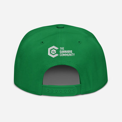 "Dopest Mom" Cannabis Snapback Hat