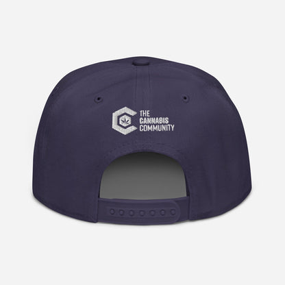 "Dopest Mom" Cannabis Snapback Hat