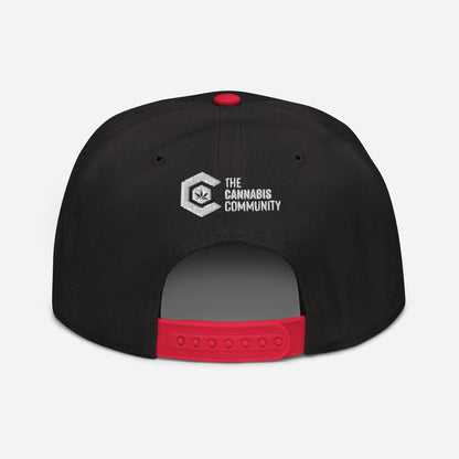 "Dopest Mom" Cannabis Snapback Hat