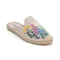 Women's Hemp Floral Flip Flops